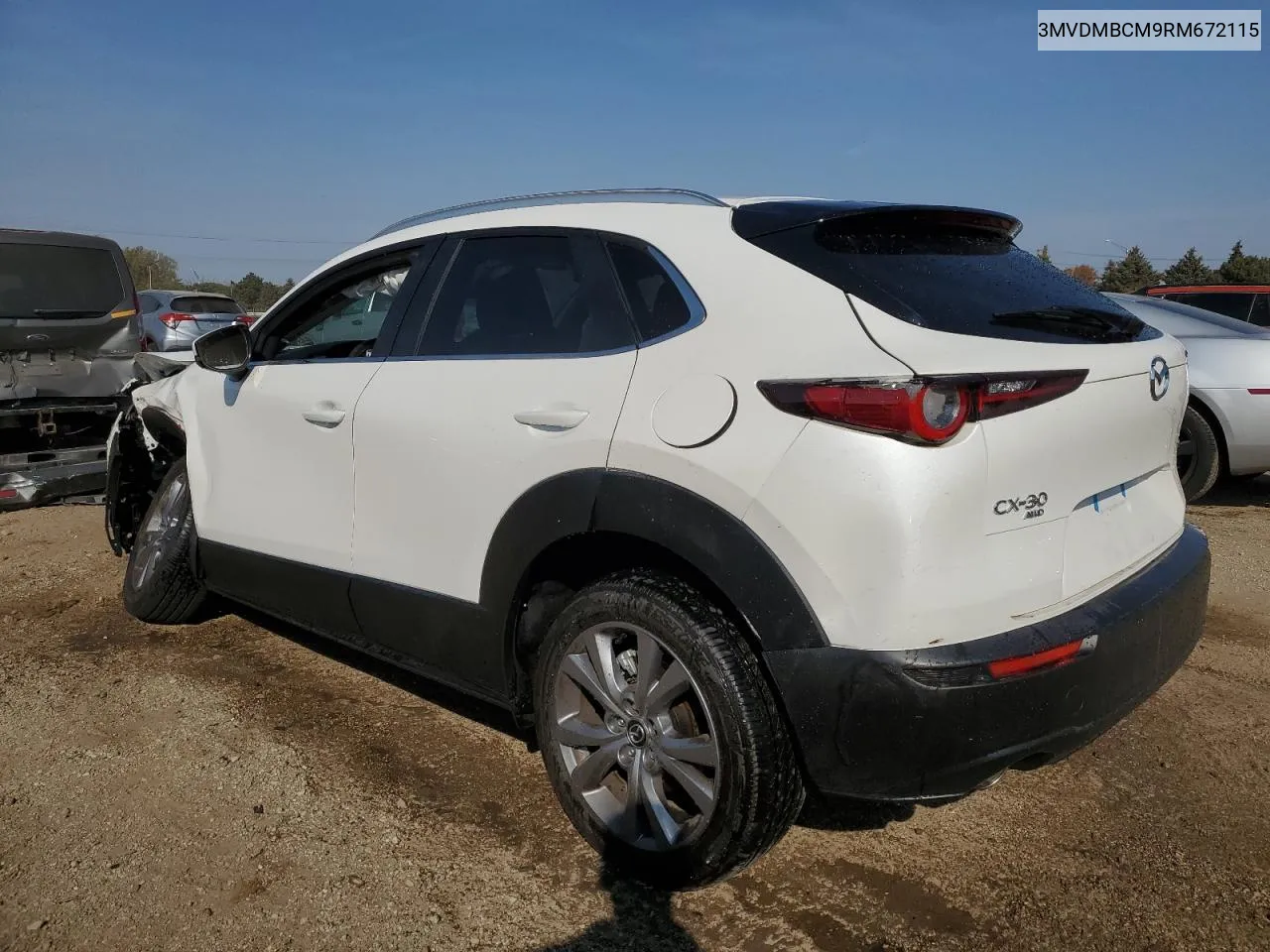 2024 Mazda Cx-30 Preferred VIN: 3MVDMBCM9RM672115 Lot: 75016864