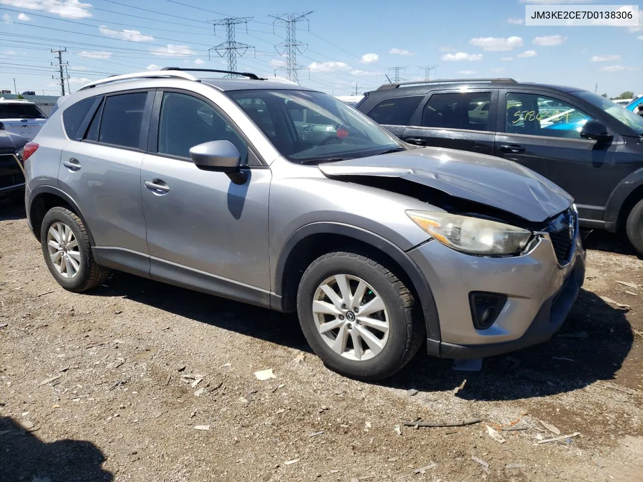 2013 Mazda Cx-5 Touring VIN: JM3KE2CE7D0138306 Lot: 58166534