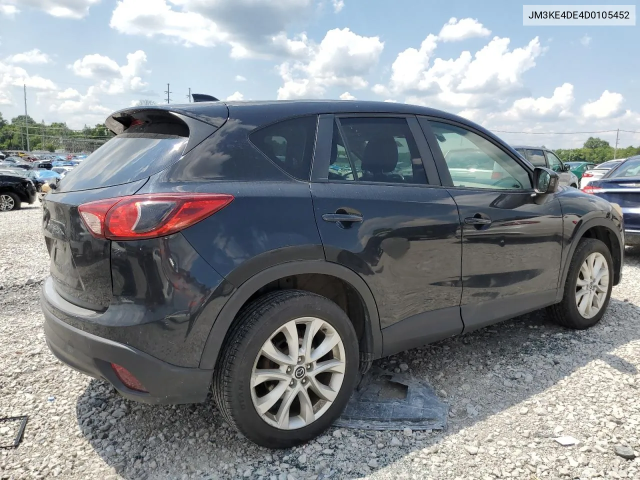 2013 Mazda Cx-5 Gt VIN: JM3KE4DE4D0105452 Lot: 62326314