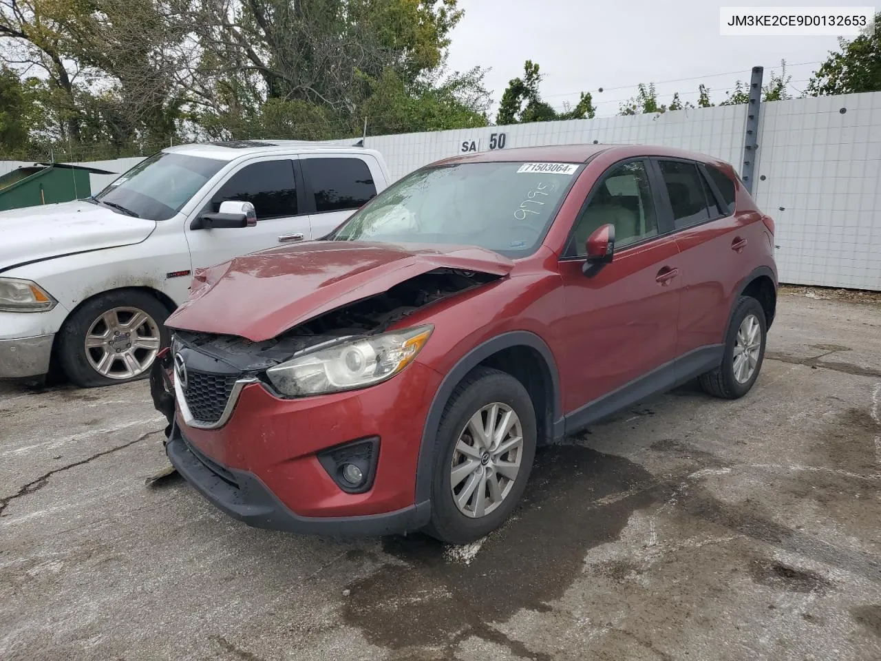 2013 Mazda Cx-5 Touring VIN: JM3KE2CE9D0132653 Lot: 71503064