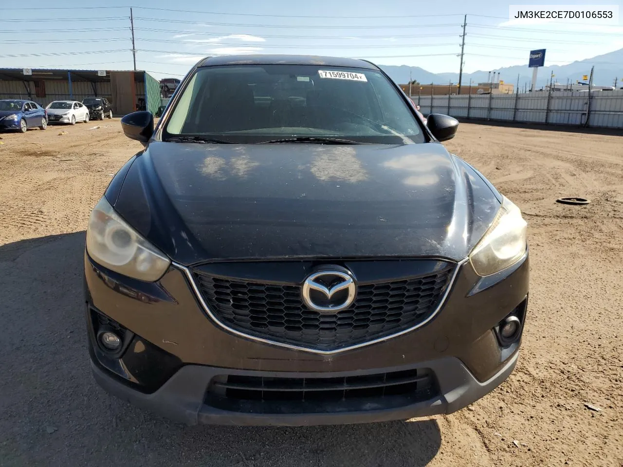 2013 Mazda Cx-5 Touring VIN: JM3KE2CE7D0106553 Lot: 71599704