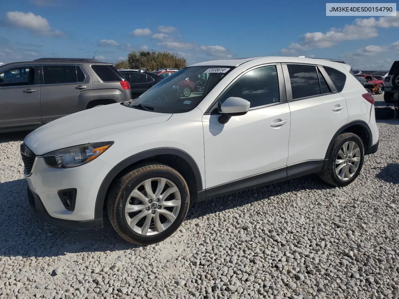 2013 Mazda Cx-5 Gt VIN: JM3KE4DE5D0154790 Lot: 72035614