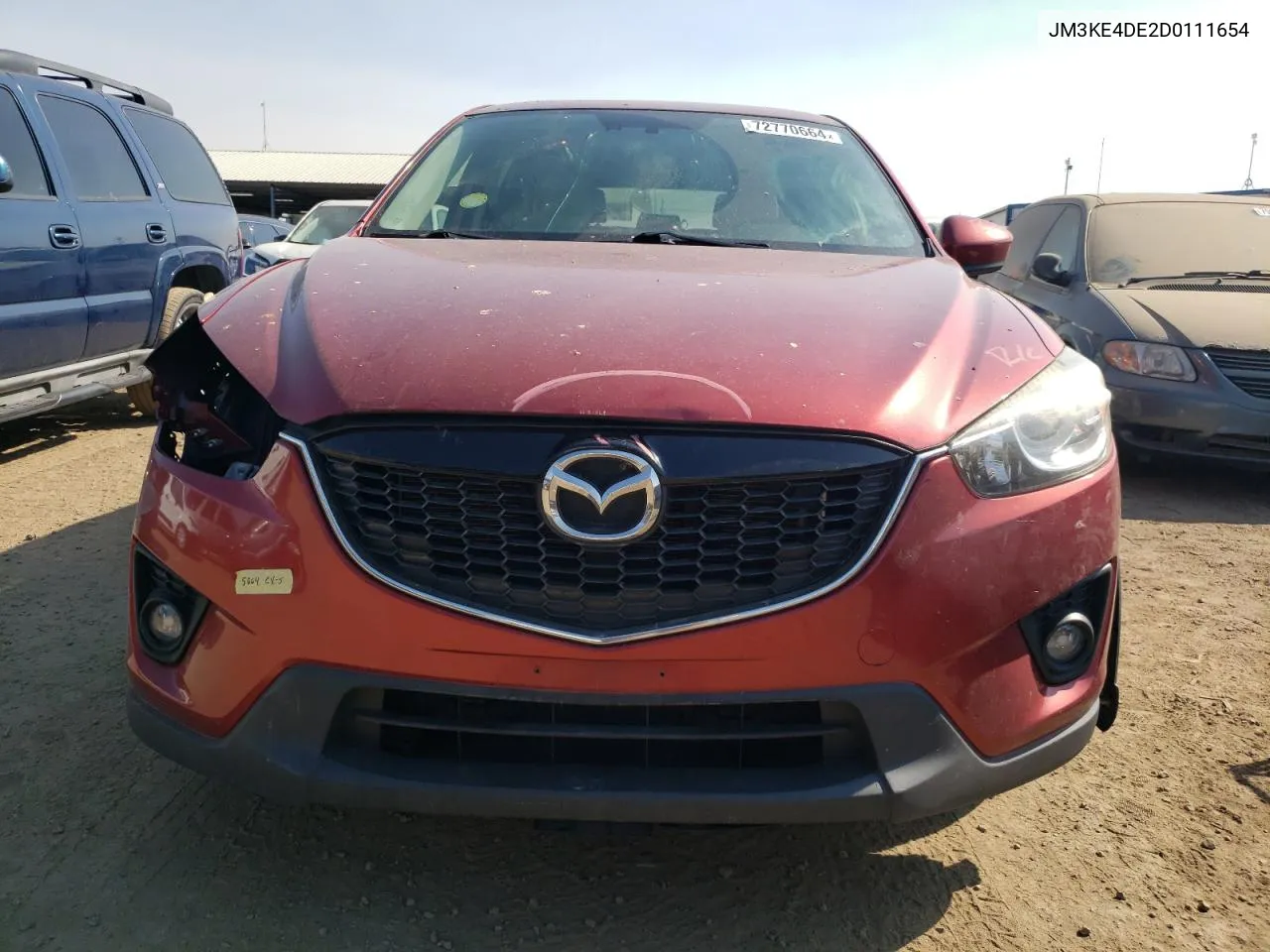 2013 Mazda Cx-5 Gt VIN: JM3KE4DE2D0111654 Lot: 72770664