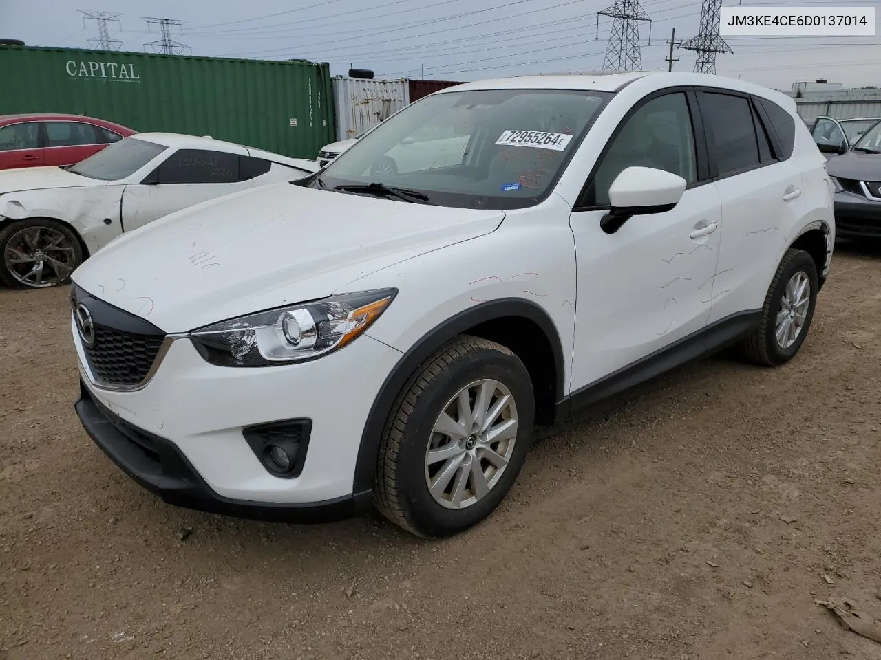 2013 Mazda Cx-5 Touring VIN: JM3KE4CE6D0137014 Lot: 72955264