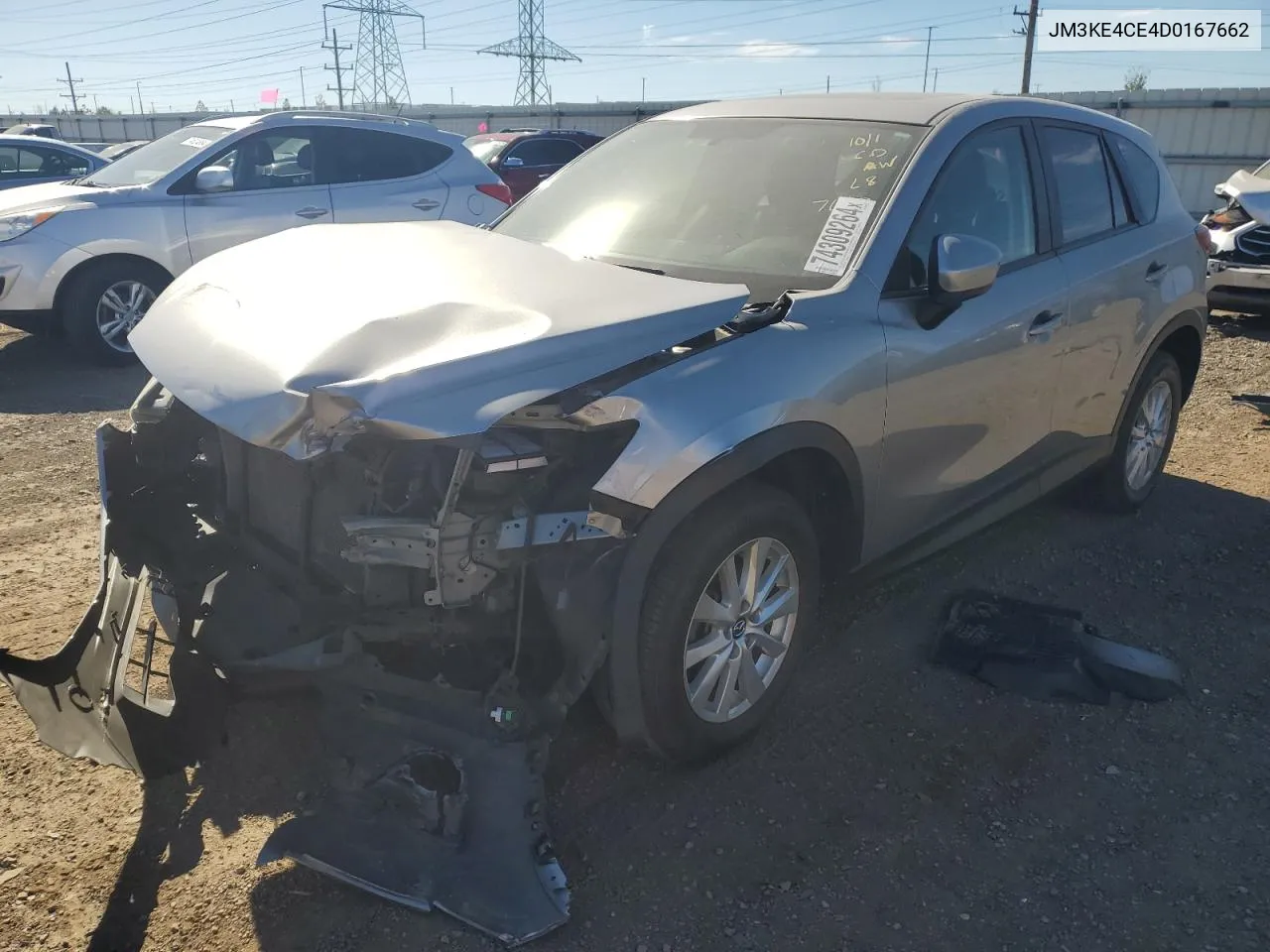 2013 Mazda Cx-5 Touring VIN: JM3KE4CE4D0167662 Lot: 74309264