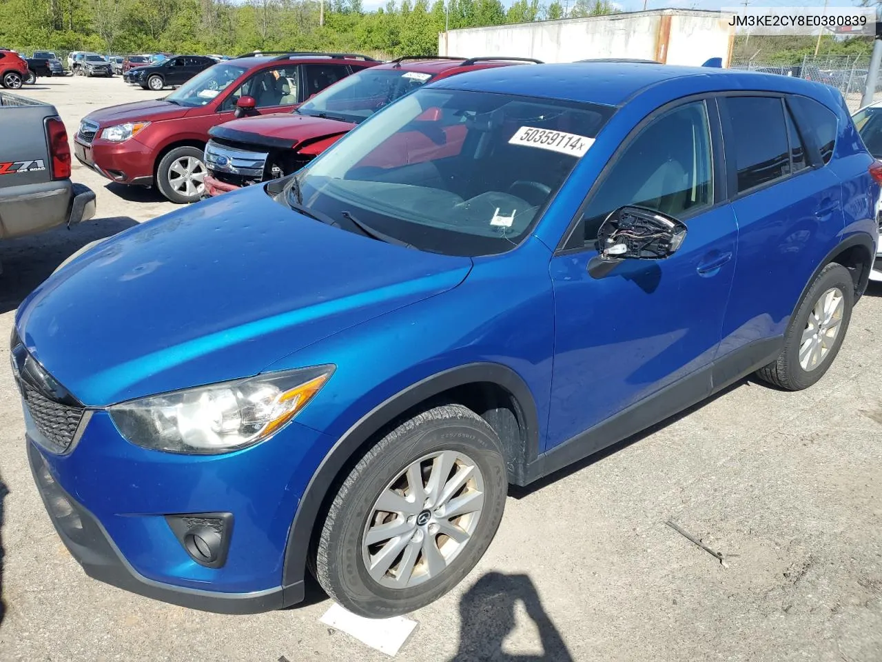 2014 Mazda Cx-5 Touring VIN: JM3KE2CY8E0380839 Lot: 50359114