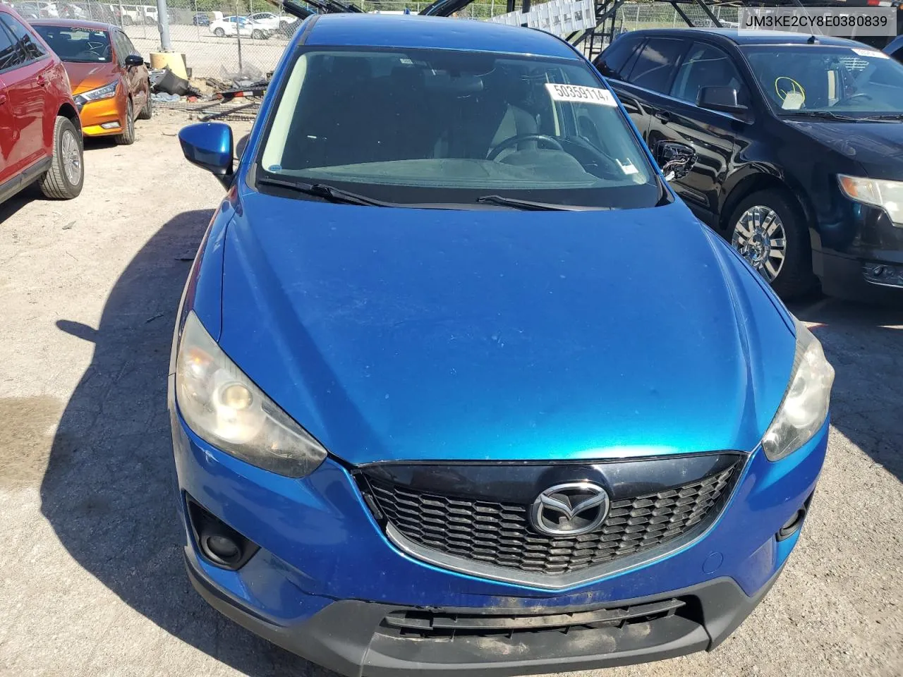 2014 Mazda Cx-5 Touring VIN: JM3KE2CY8E0380839 Lot: 50359114