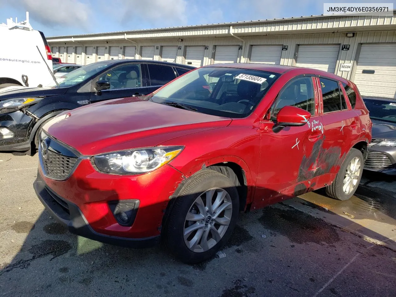 2014 Mazda Cx-5 Gt VIN: JM3KE4DY6E0356971 Lot: 57135604