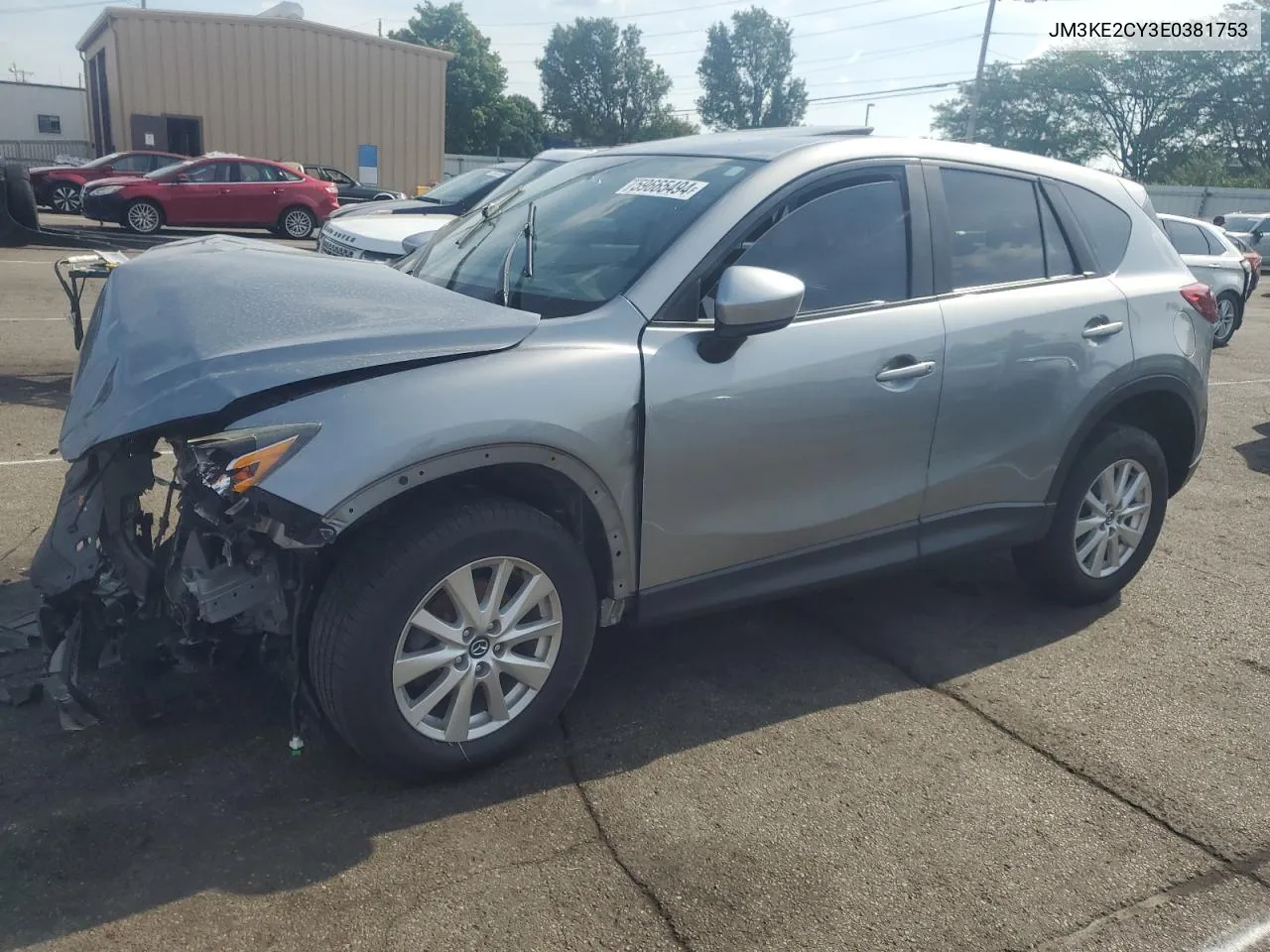 2014 Mazda Cx-5 Touring VIN: JM3KE2CY3E0381753 Lot: 59665494