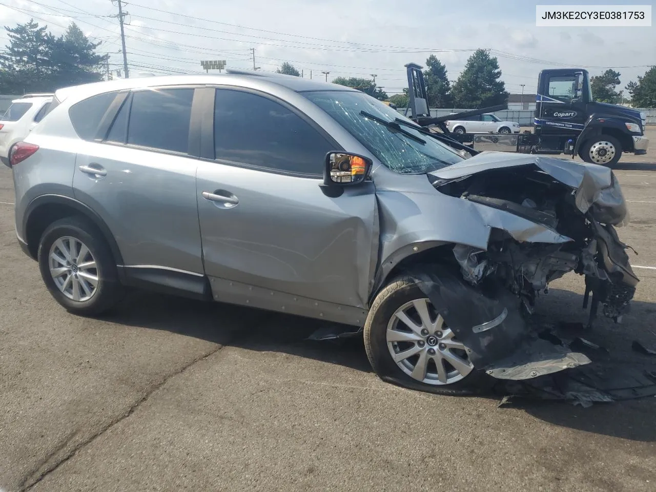 2014 Mazda Cx-5 Touring VIN: JM3KE2CY3E0381753 Lot: 59665494