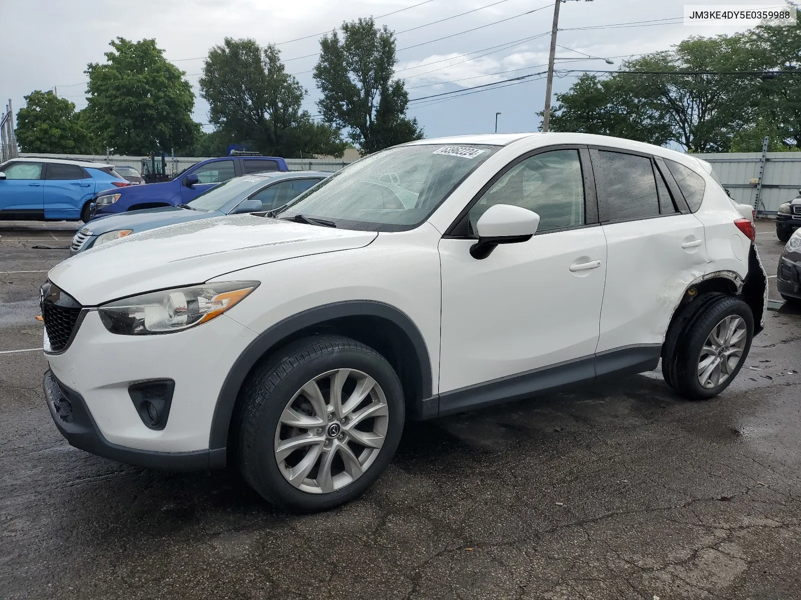 JM3KE4DY5E0359988 2014 Mazda Cx-5 Gt