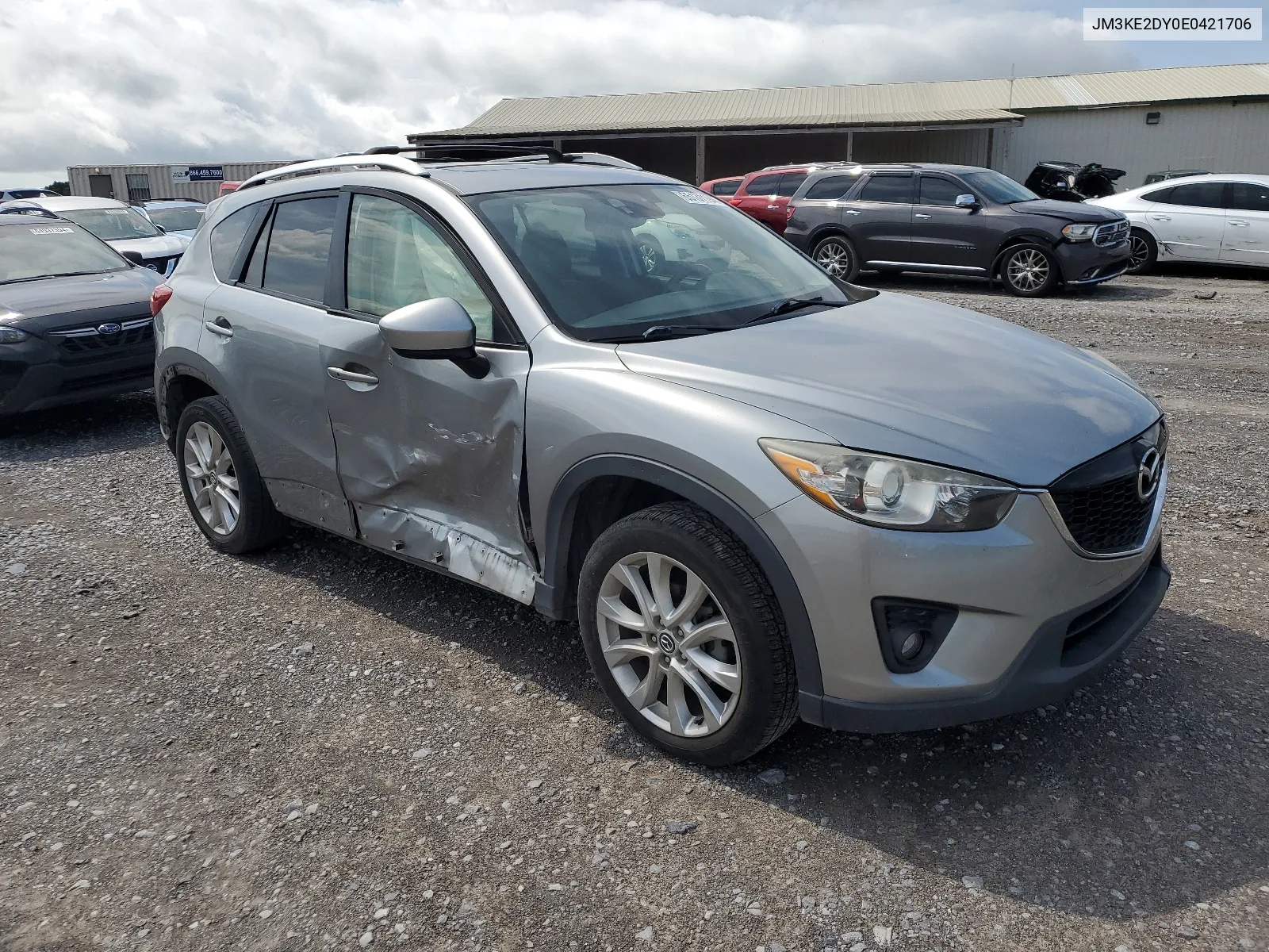 JM3KE2DY0E0421706 2014 Mazda Cx-5 Gt