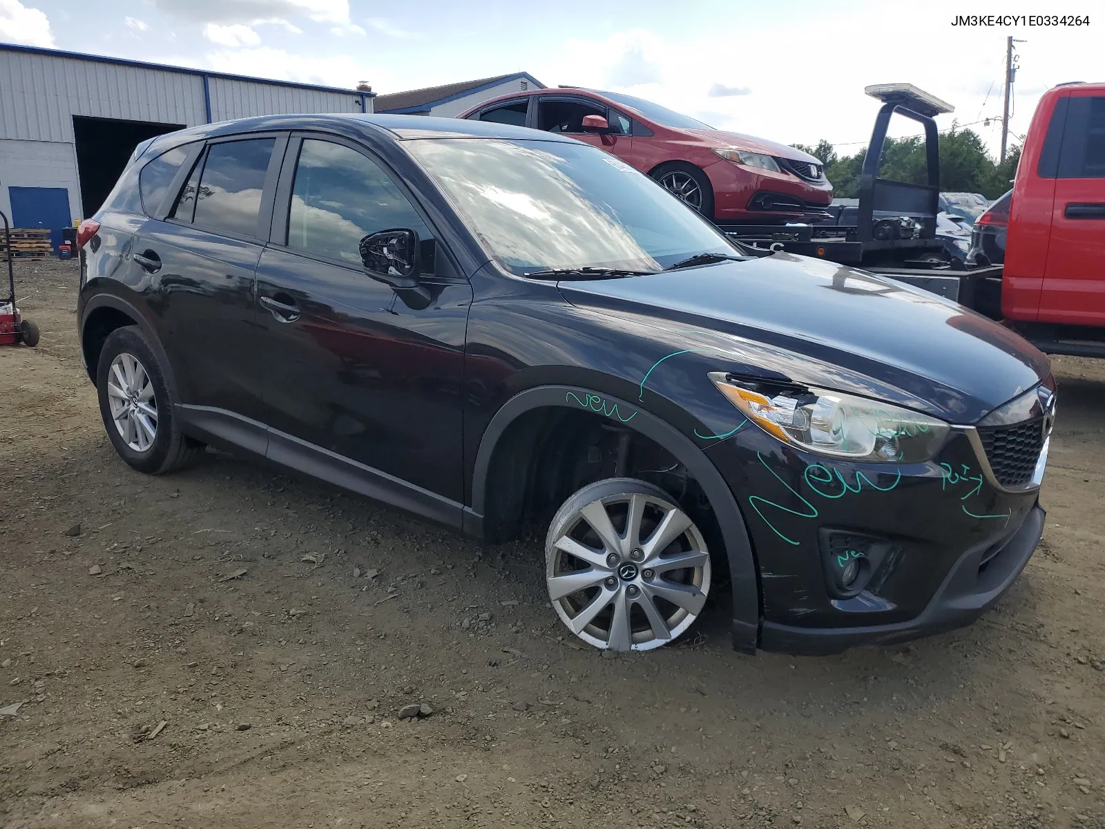 2014 Mazda Cx-5 Touring VIN: JM3KE4CY1E0334264 Lot: 65443594