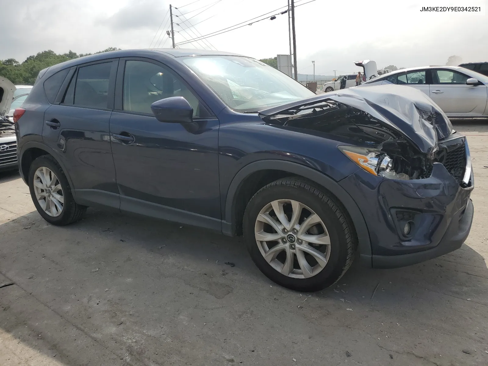 JM3KE2DY9E0342521 2014 Mazda Cx-5 Gt