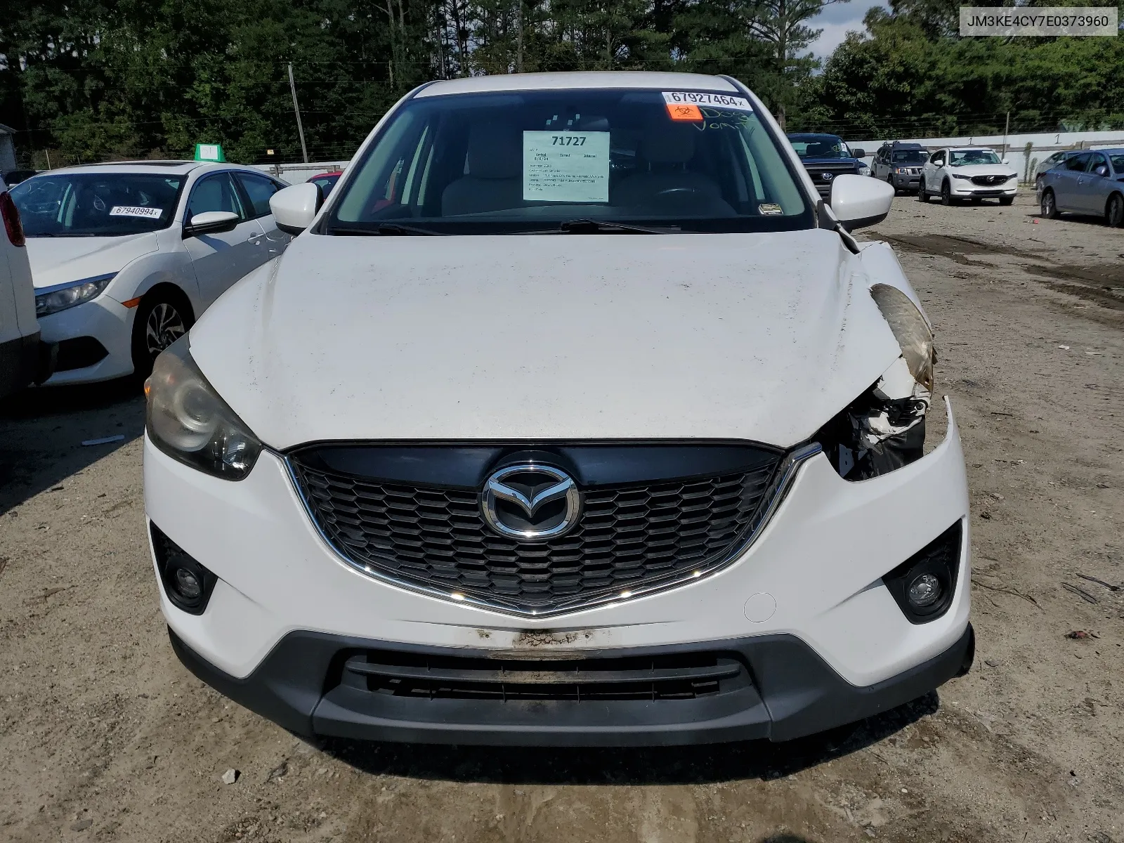 2014 Mazda Cx-5 Touring VIN: JM3KE4CY7E0373960 Lot: 67927464