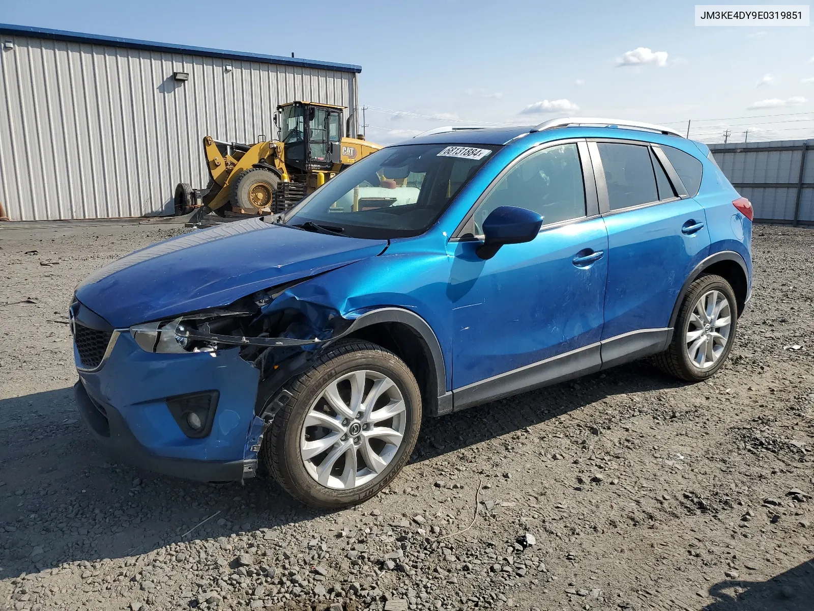 2014 Mazda Cx-5 Gt VIN: JM3KE4DY9E0319851 Lot: 68131884