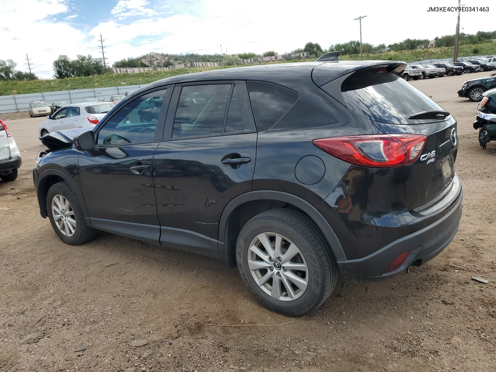 2014 Mazda Cx-5 Touring VIN: JM3KE4CY9E0341463 Lot: 68651124