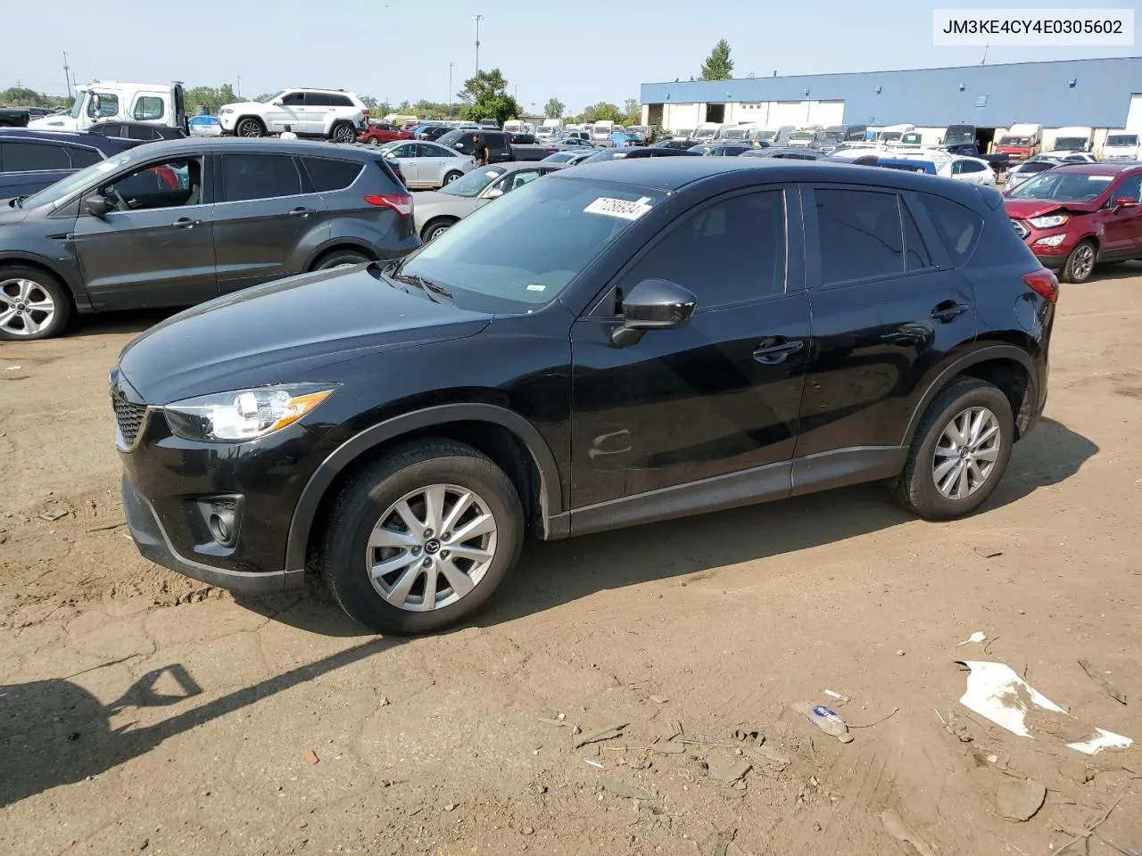 2014 Mazda Cx-5 Touring VIN: JM3KE4CY4E0305602 Lot: 71286934