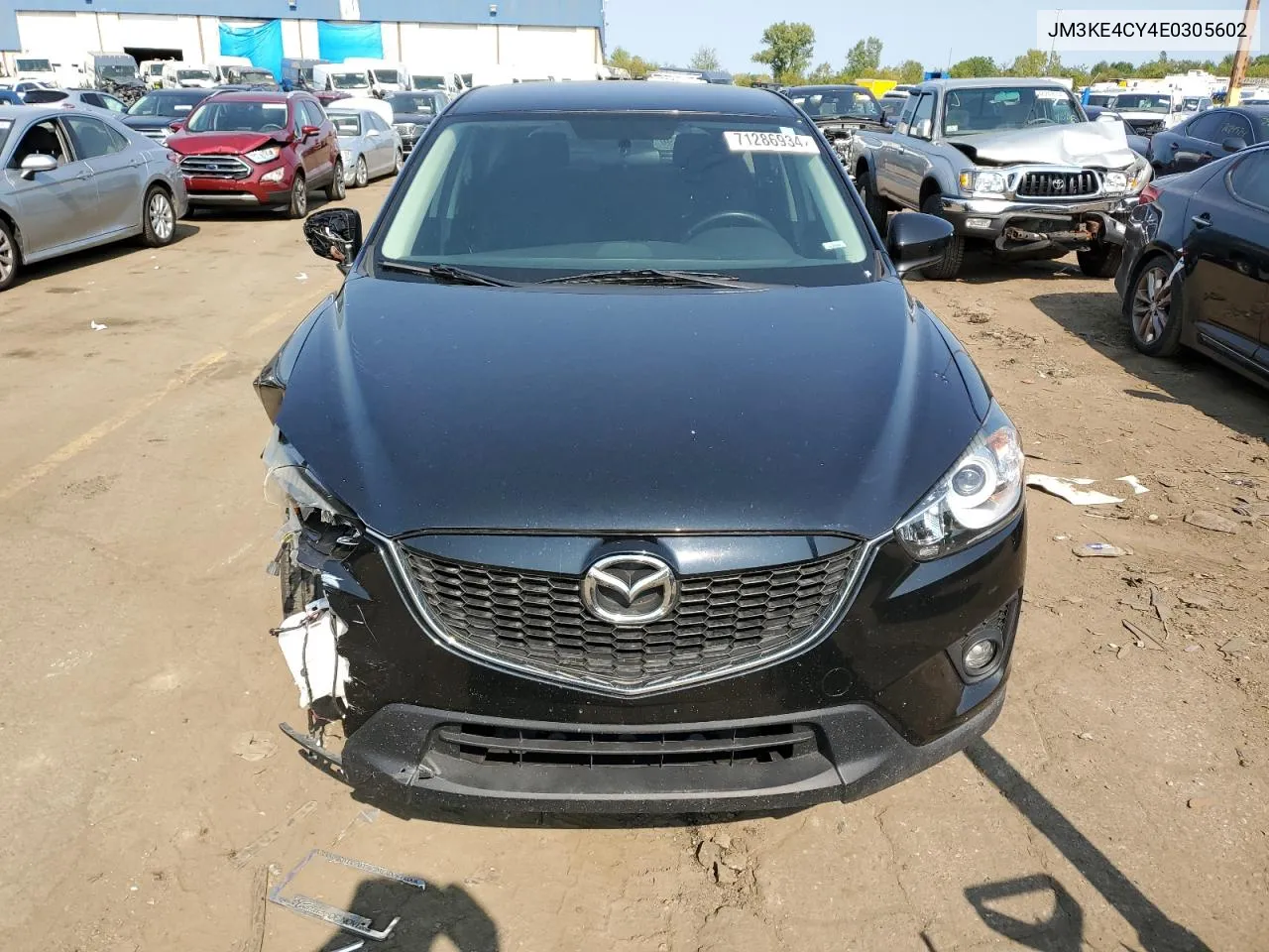 2014 Mazda Cx-5 Touring VIN: JM3KE4CY4E0305602 Lot: 71286934