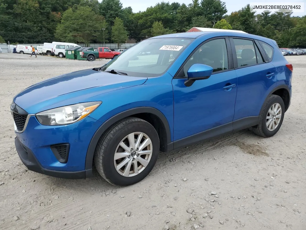 2014 Mazda Cx-5 Sport VIN: JM3KE2BE8E0378452 Lot: 71976984