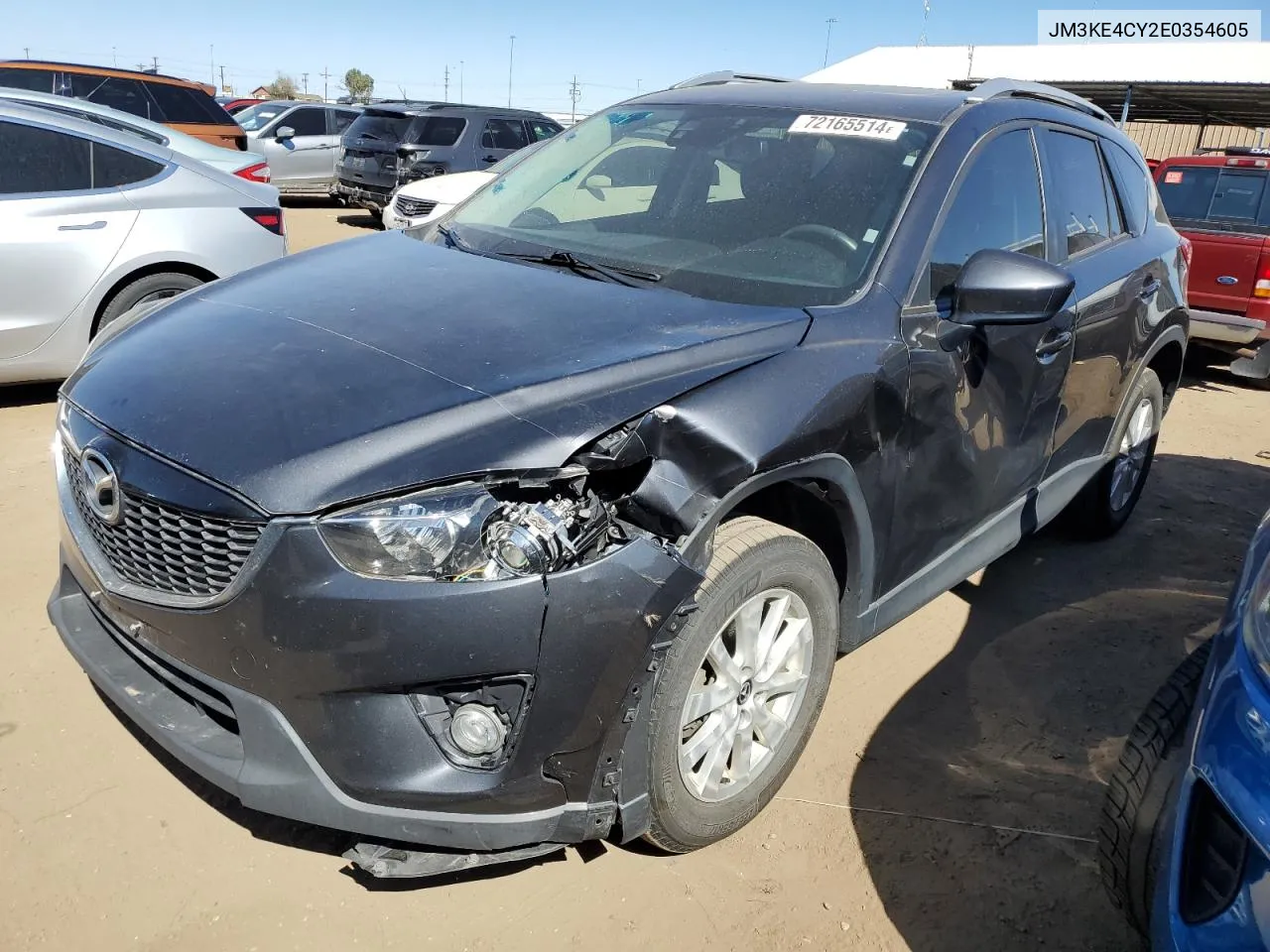 JM3KE4CY2E0354605 2014 Mazda Cx-5 Touring