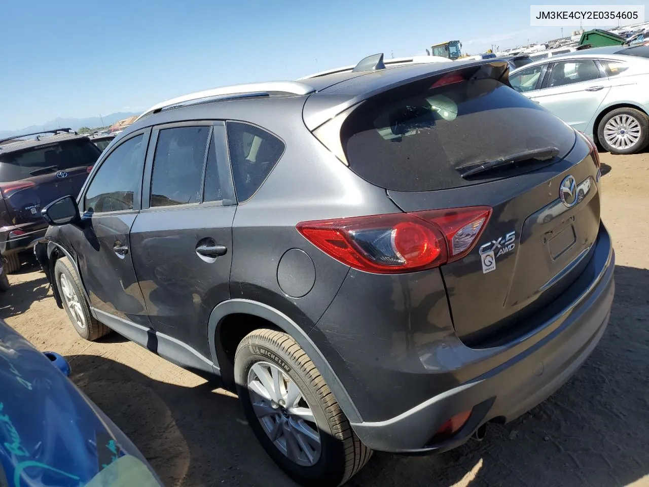 JM3KE4CY2E0354605 2014 Mazda Cx-5 Touring