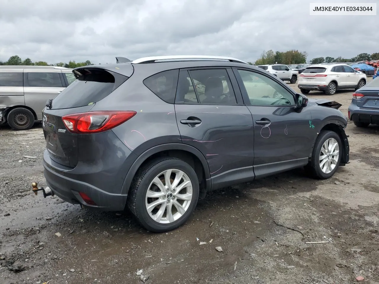 JM3KE4DY1E0343044 2014 Mazda Cx-5 Gt