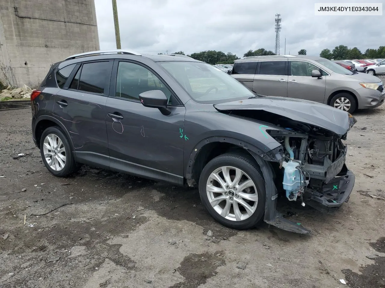 JM3KE4DY1E0343044 2014 Mazda Cx-5 Gt