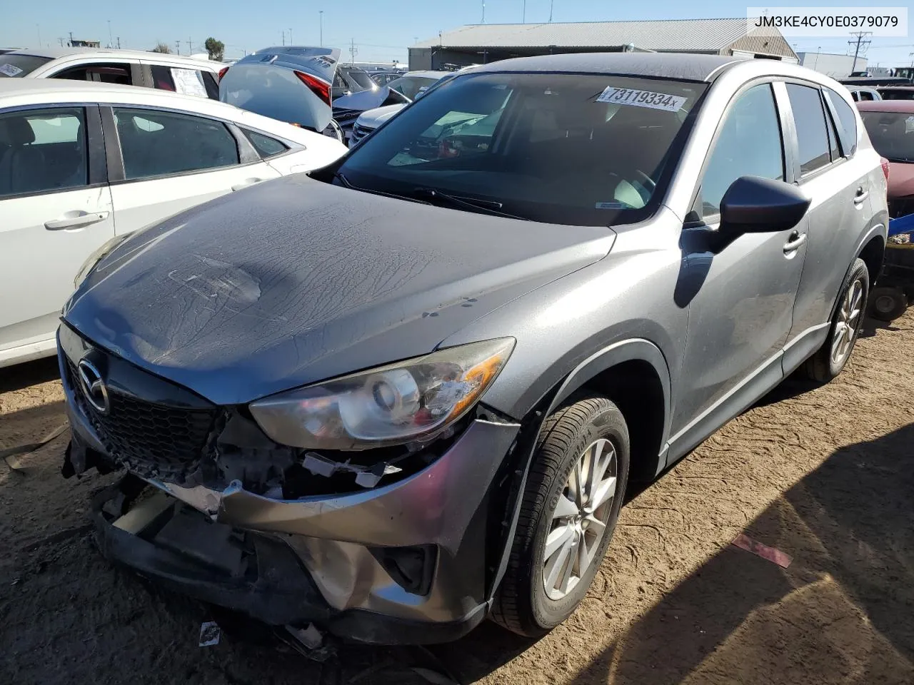 2014 Mazda Cx-5 Touring VIN: JM3KE4CY0E0379079 Lot: 73119334