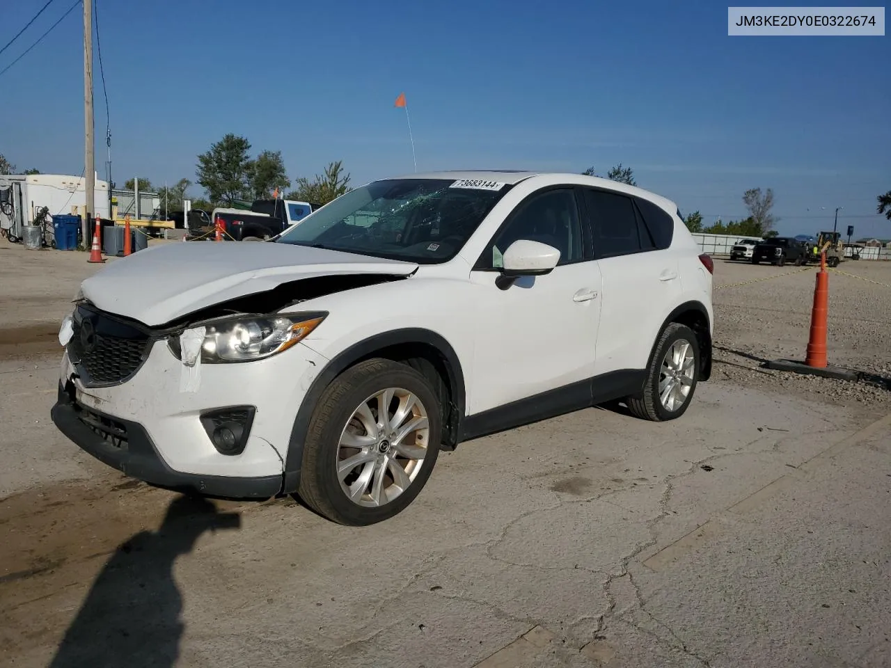 2014 Mazda Cx-5 Gt VIN: JM3KE2DY0E0322674 Lot: 73683144