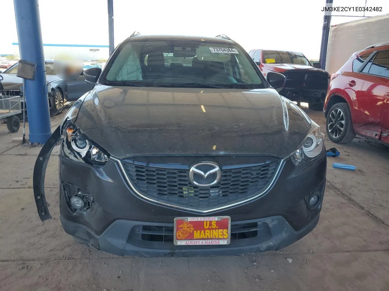 2014 Mazda Cx-5 Touring VIN: JM3KE2CY1E0342482 Lot: 73704384