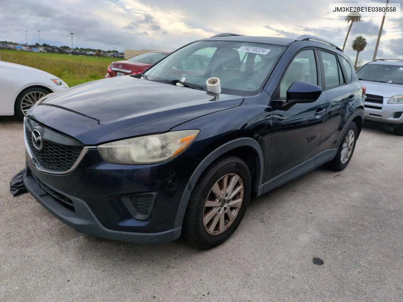 2014 Mazda Cx-5 Sport VIN: JM3KE2BE1E0380558 Lot: 74218224