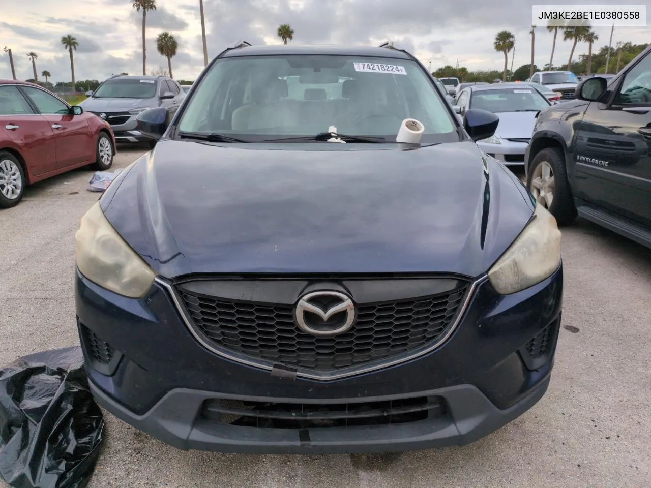 2014 Mazda Cx-5 Sport VIN: JM3KE2BE1E0380558 Lot: 74218224