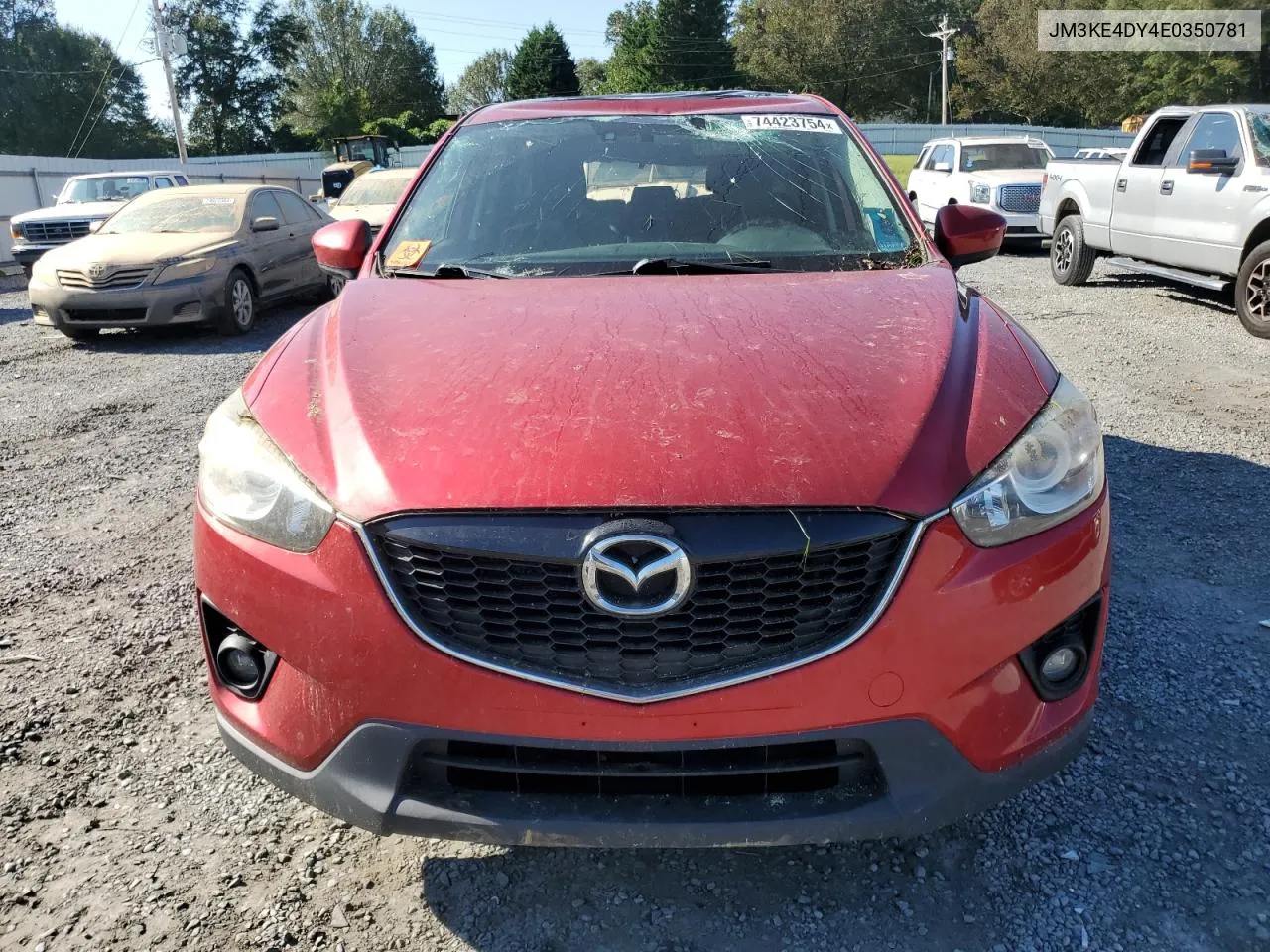 2014 Mazda Cx-5 Gt VIN: JM3KE4DY4E0350781 Lot: 74423754