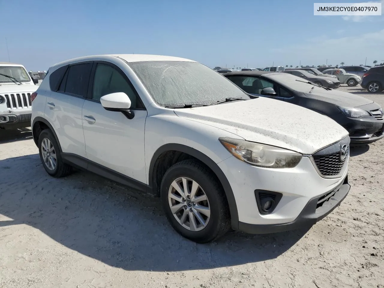 2014 Mazda Cx-5 Touring VIN: JM3KE2CY0E0407970 Lot: 74537614