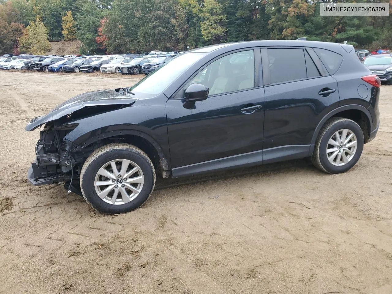 2014 Mazda Cx-5 Touring VIN: JM3KE2CY1E0406309 Lot: 75338614