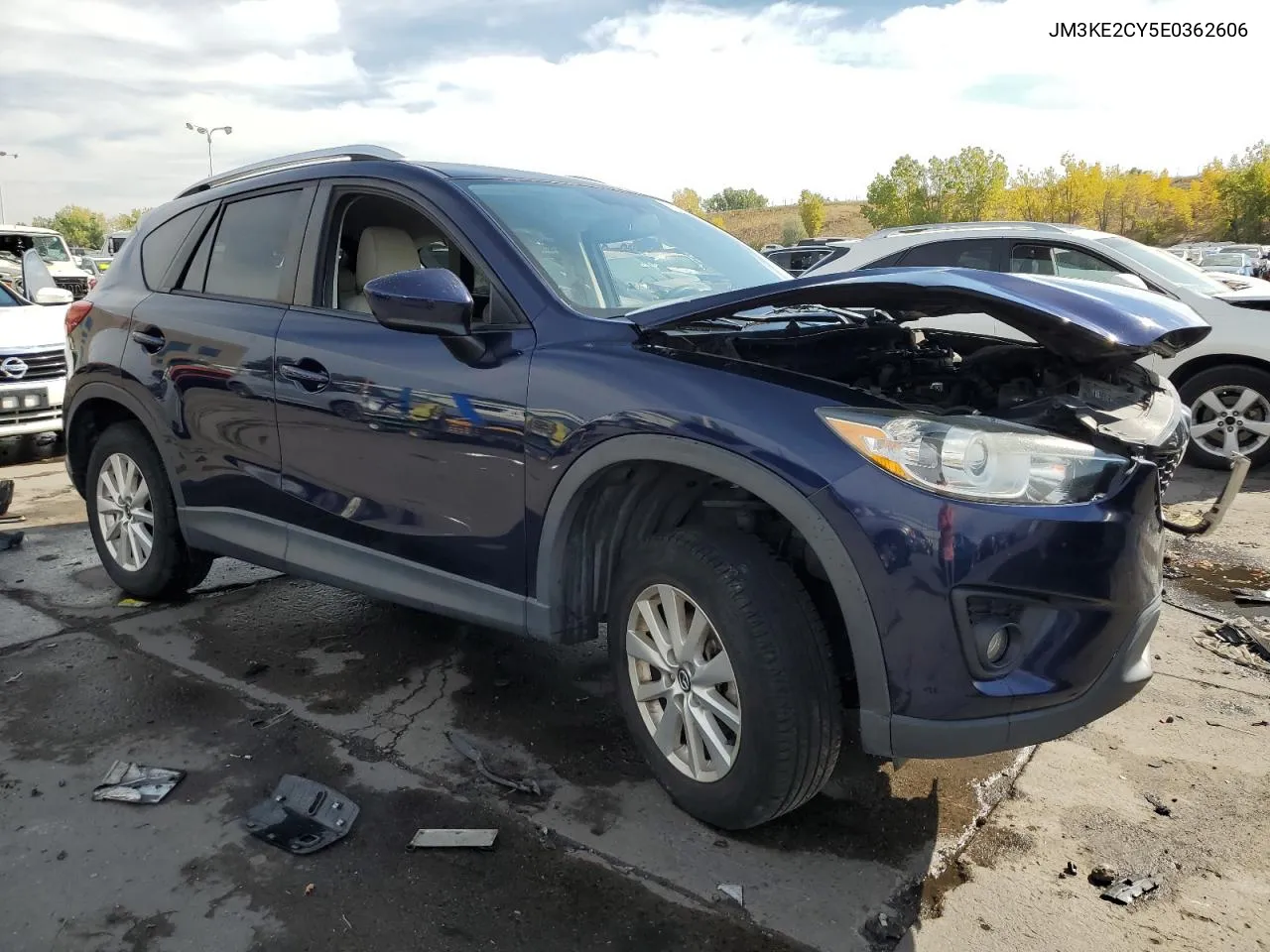 2014 Mazda Cx-5 Touring VIN: JM3KE2CY5E0362606 Lot: 75669084