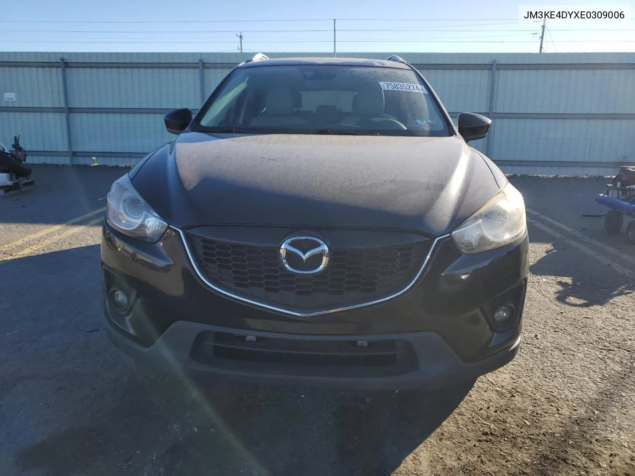 2014 Mazda Cx-5 Gt VIN: JM3KE4DYXE0309006 Lot: 75835274