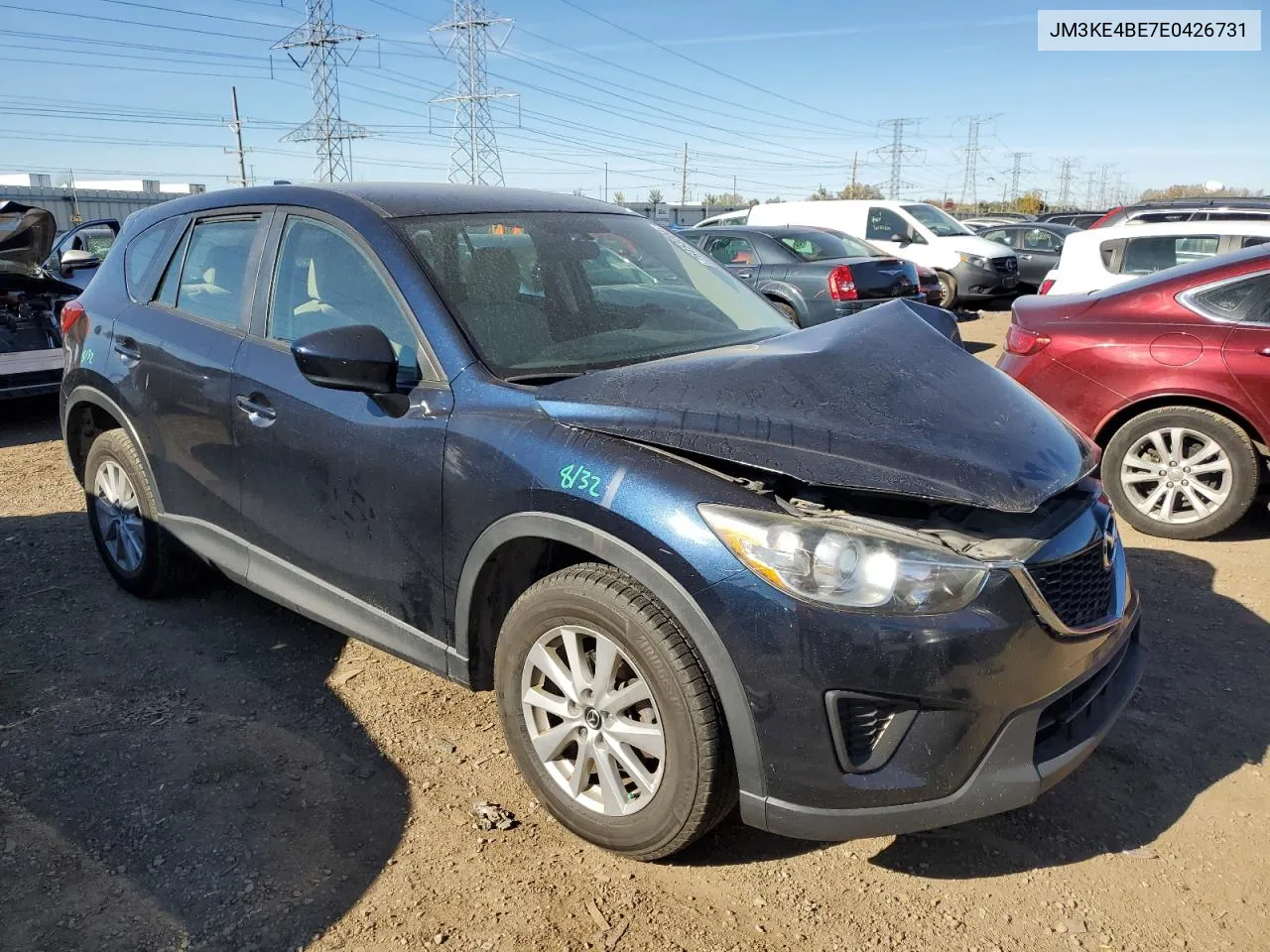 2014 Mazda Cx-5 Sport VIN: JM3KE4BE7E0426731 Lot: 76453204