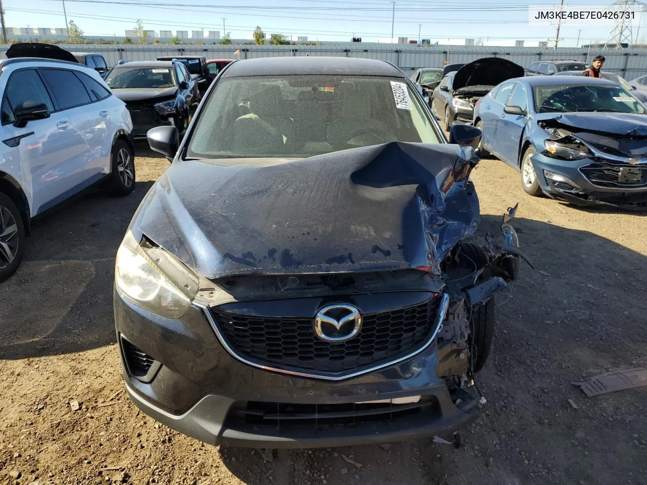 2014 Mazda Cx-5 Sport VIN: JM3KE4BE7E0426731 Lot: 76453204