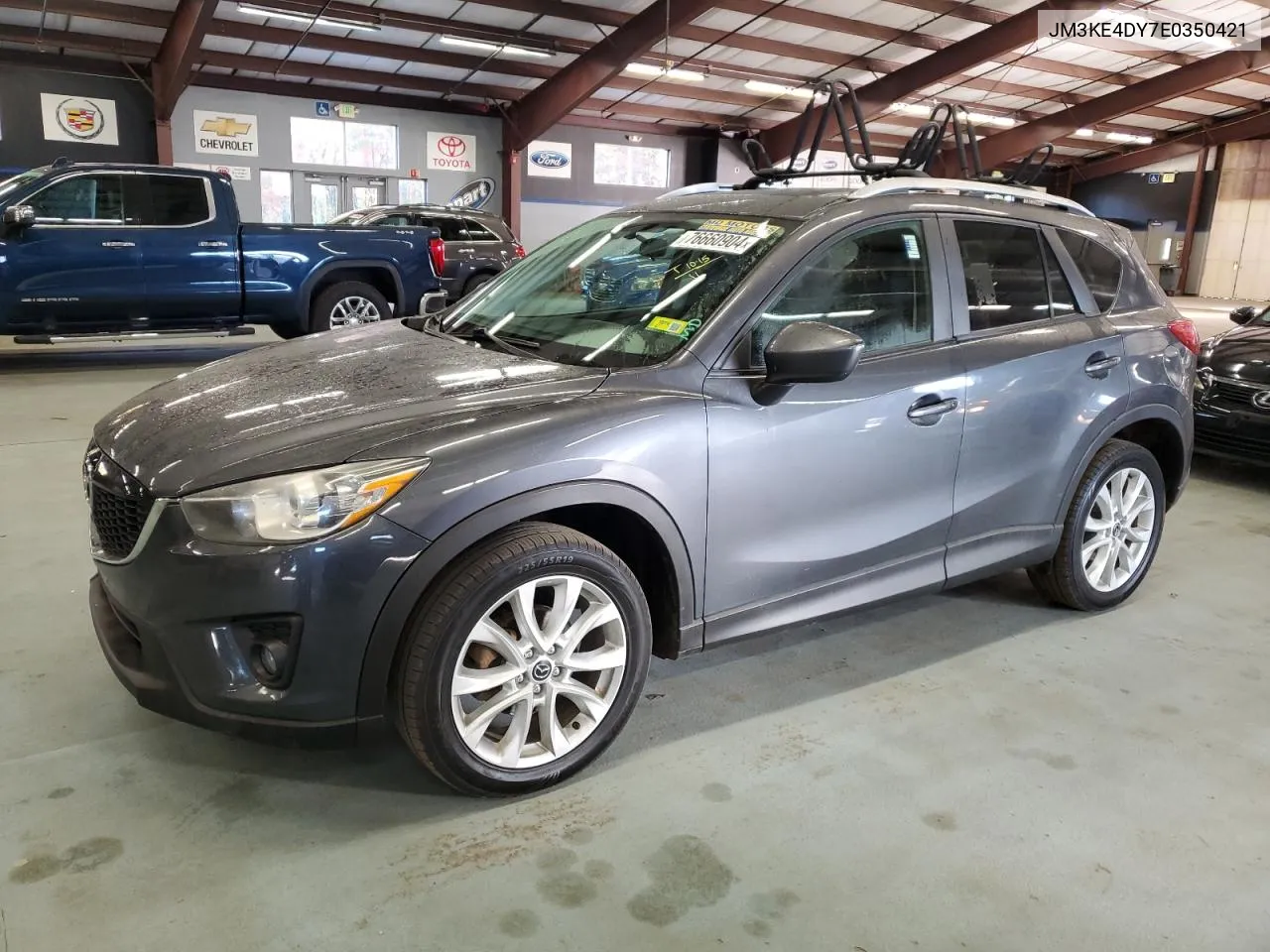 2014 Mazda Cx-5 Gt VIN: JM3KE4DY7E0350421 Lot: 76660904