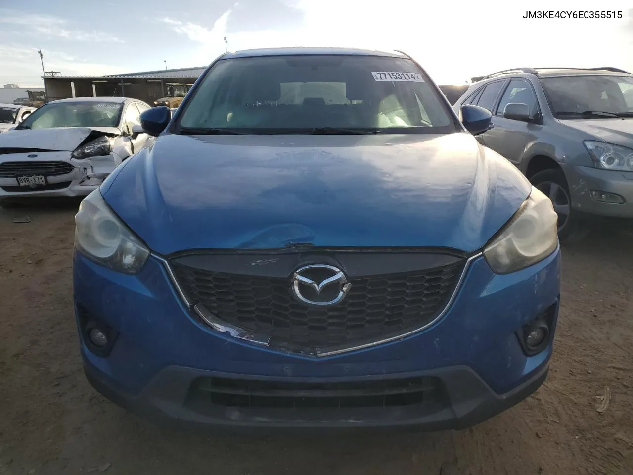 2014 Mazda Cx-5 Touring VIN: JM3KE4CY6E0355515 Lot: 77153114