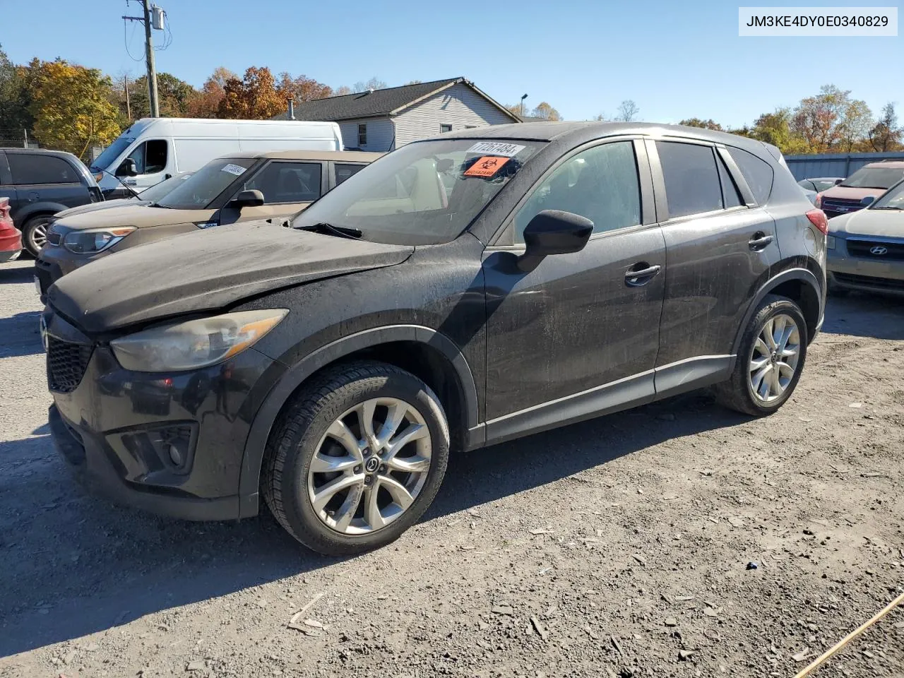 2014 Mazda Cx-5 Gt VIN: JM3KE4DY0E0340829 Lot: 77267484