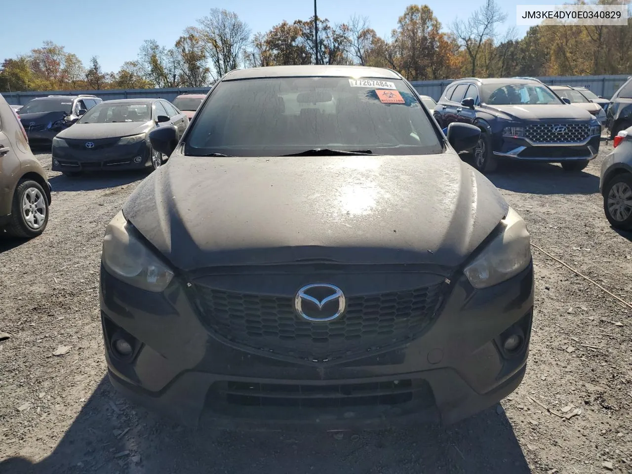 2014 Mazda Cx-5 Gt VIN: JM3KE4DY0E0340829 Lot: 77267484