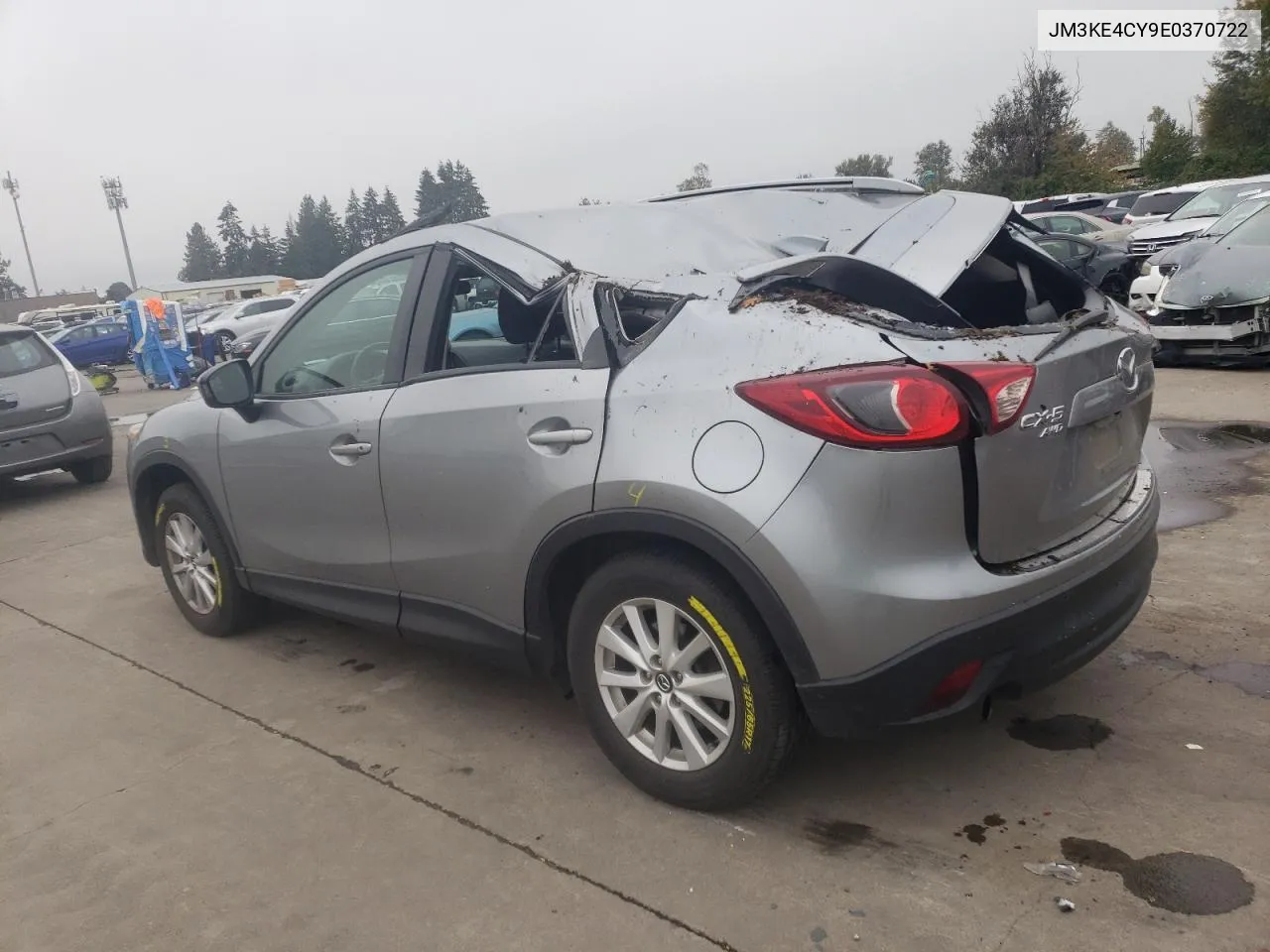 2014 Mazda Cx-5 Touring VIN: JM3KE4CY9E0370722 Lot: 77394334