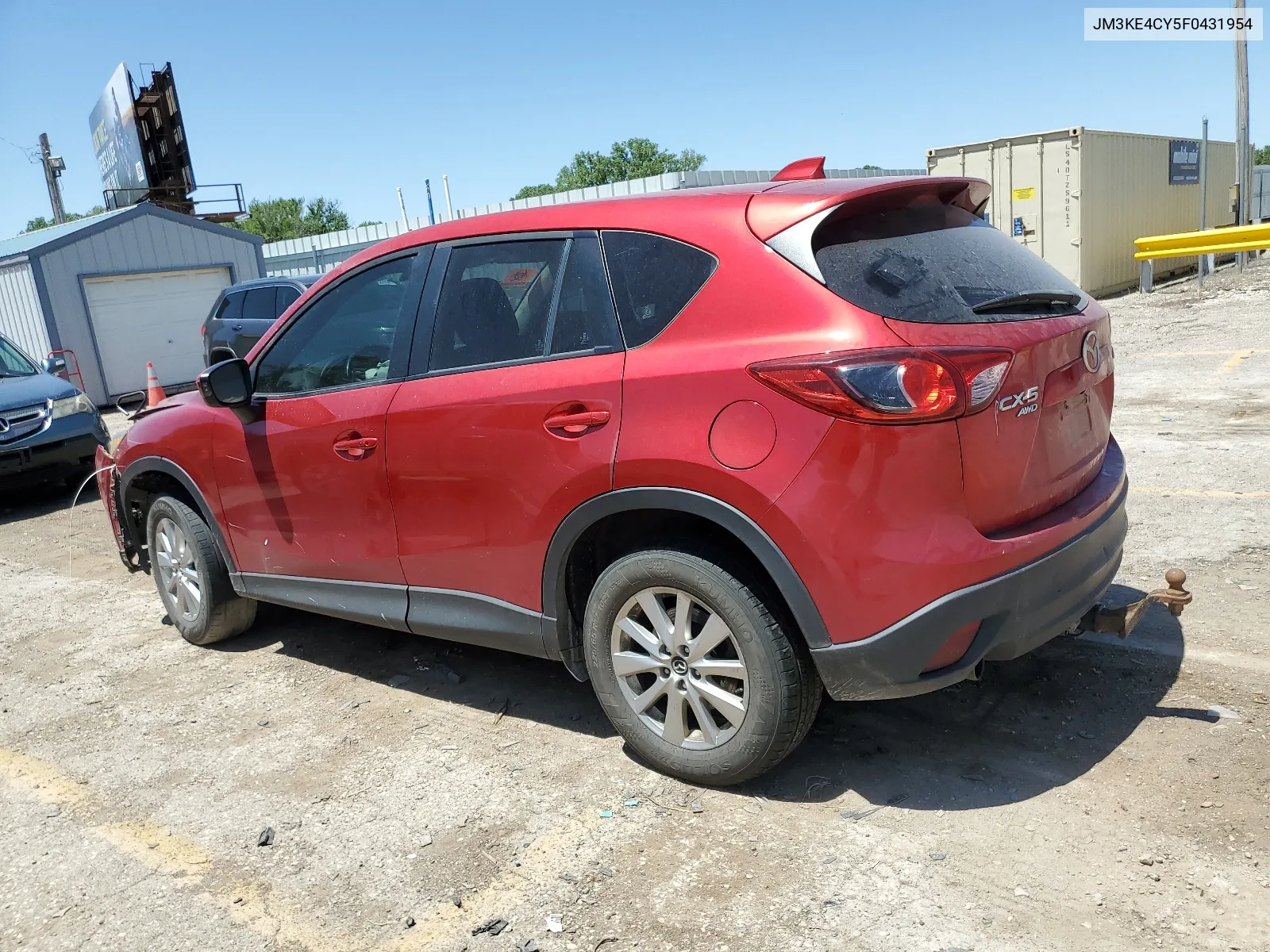 2015 Mazda Cx-5 Touring VIN: JM3KE4CY5F0431954 Lot: 56425684