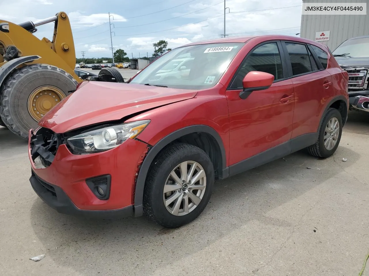 2015 Mazda Cx-5 Touring VIN: JM3KE4CY4F0445490 Lot: 61888654