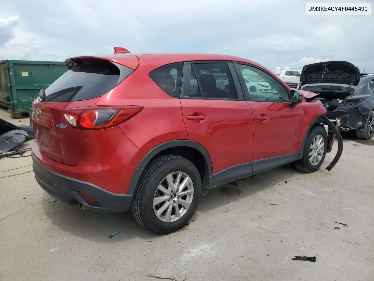 2015 Mazda Cx-5 Touring VIN: JM3KE4CY4F0445490 Lot: 61888654