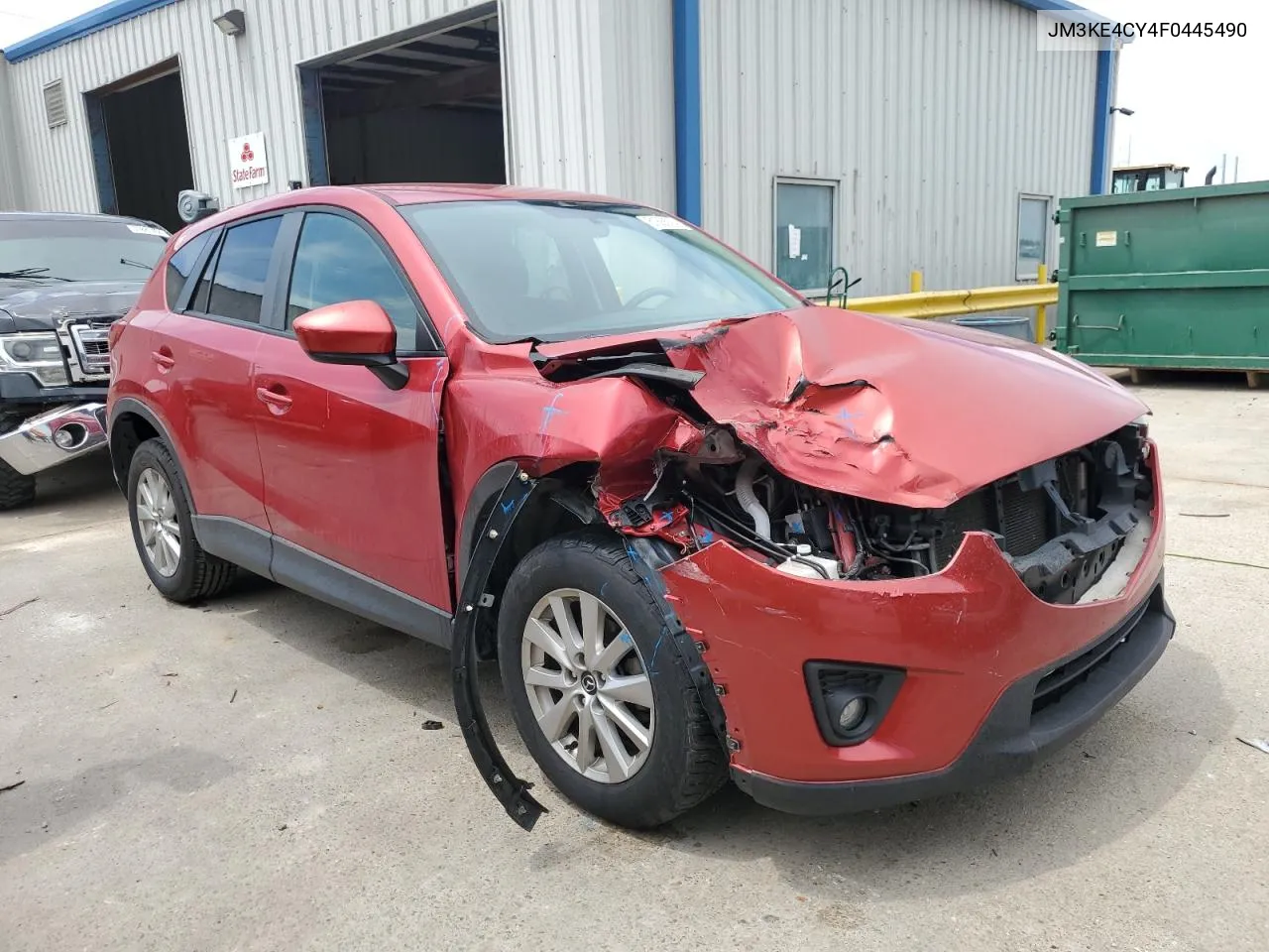 JM3KE4CY4F0445490 2015 Mazda Cx-5 Touring