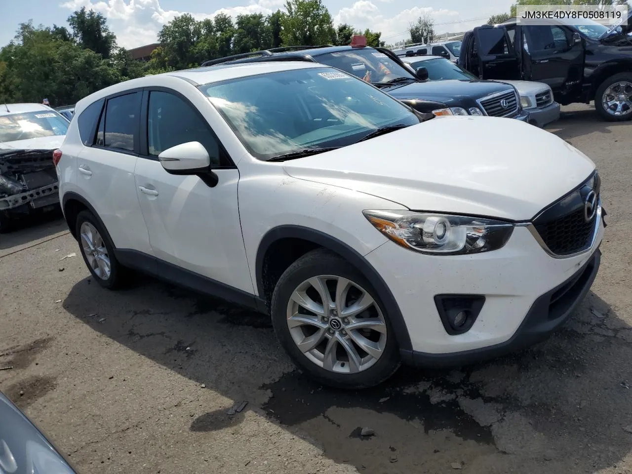 JM3KE4DY8F0508119 2015 Mazda Cx-5 Gt